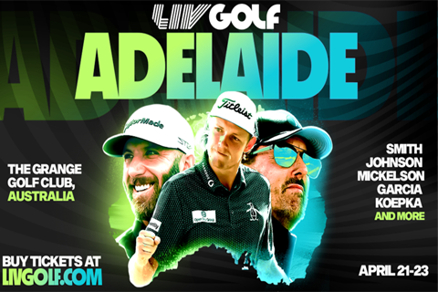 LIV Golf Adelaide - The Grange Golf Club